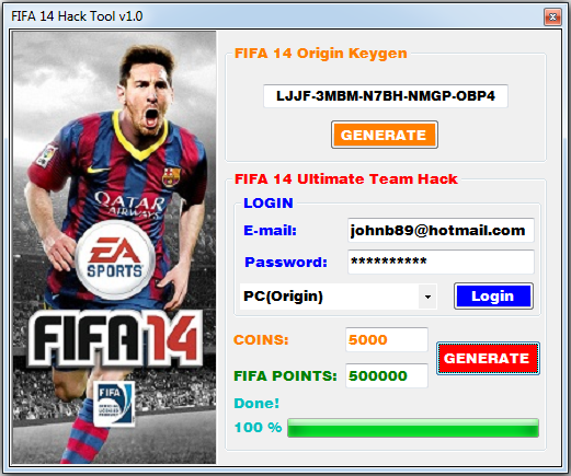 Ultimate Patch 14 v.2.0 FIFA 14 PC game hack password